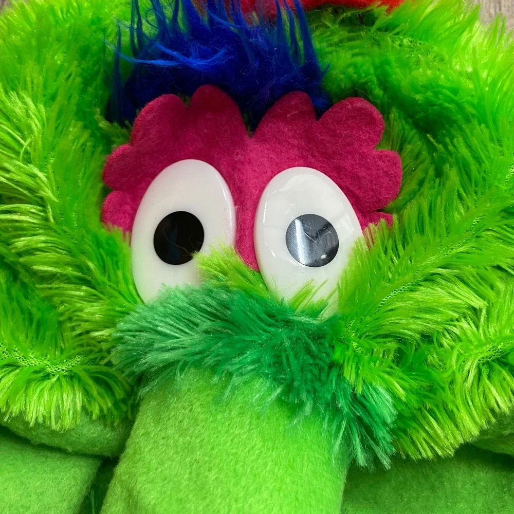 Philadelphia Phillies Phillie Phanatic Plush Trapper Hat Forever Collectibles